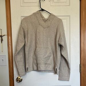 Men's Beige poncho